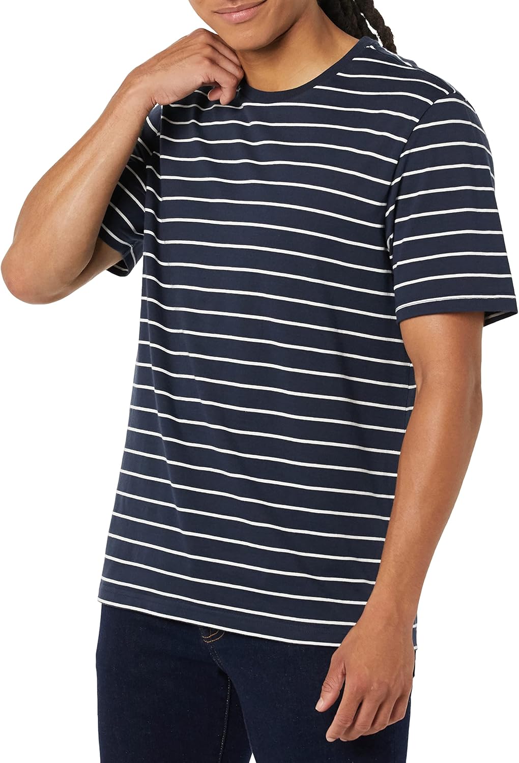 Amazon Essentials Men's 2-Pack Regular-Fit Short-Sleeve Crewneck T-Shirt Shirt - Image 2