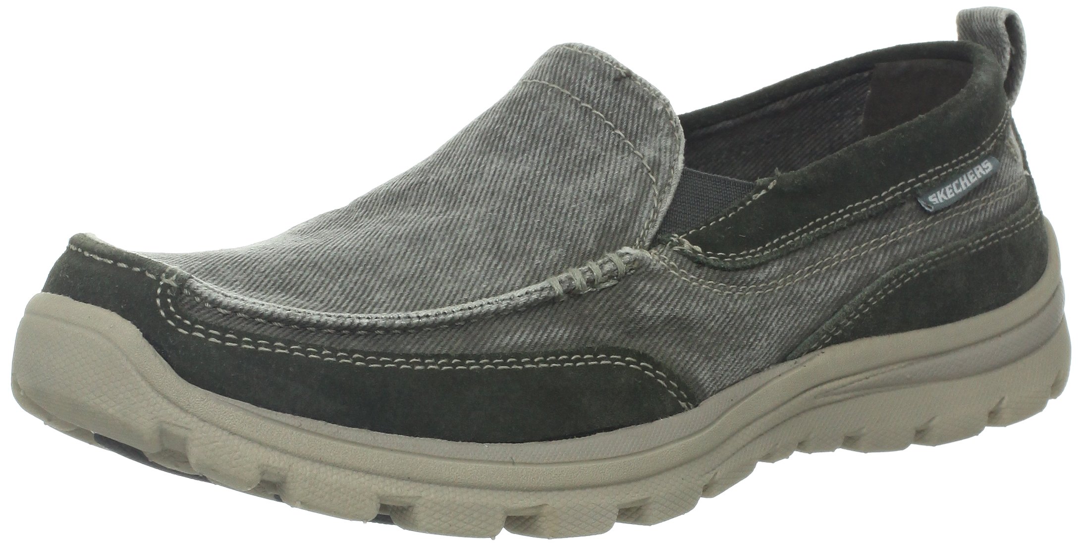 Skechers USA Men's Relaxed Fit Memory Foam Superior Melvin Loafer