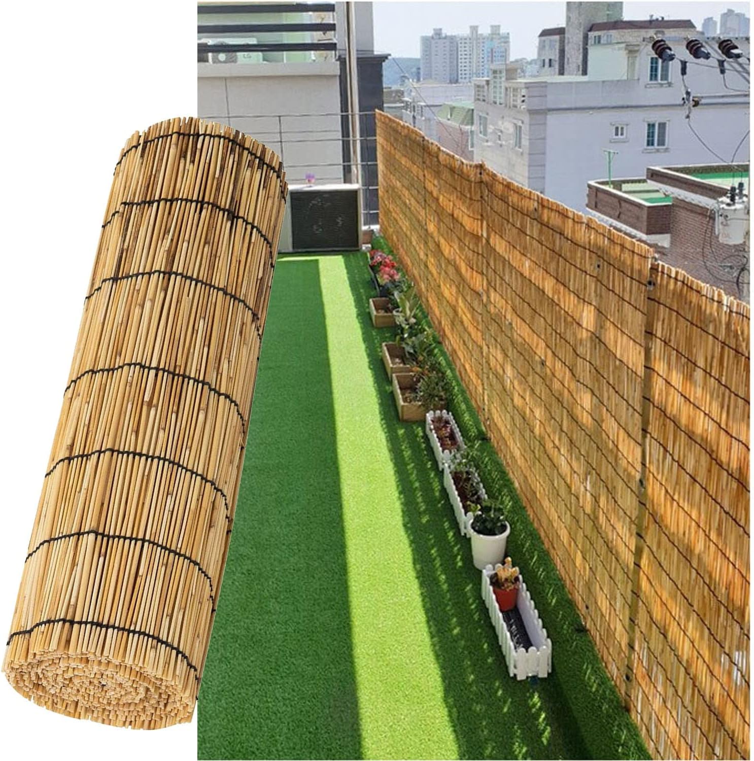 Outdoor Protection Fencing Rolls, Residential Commercial Privacy Deck Fence Privacy