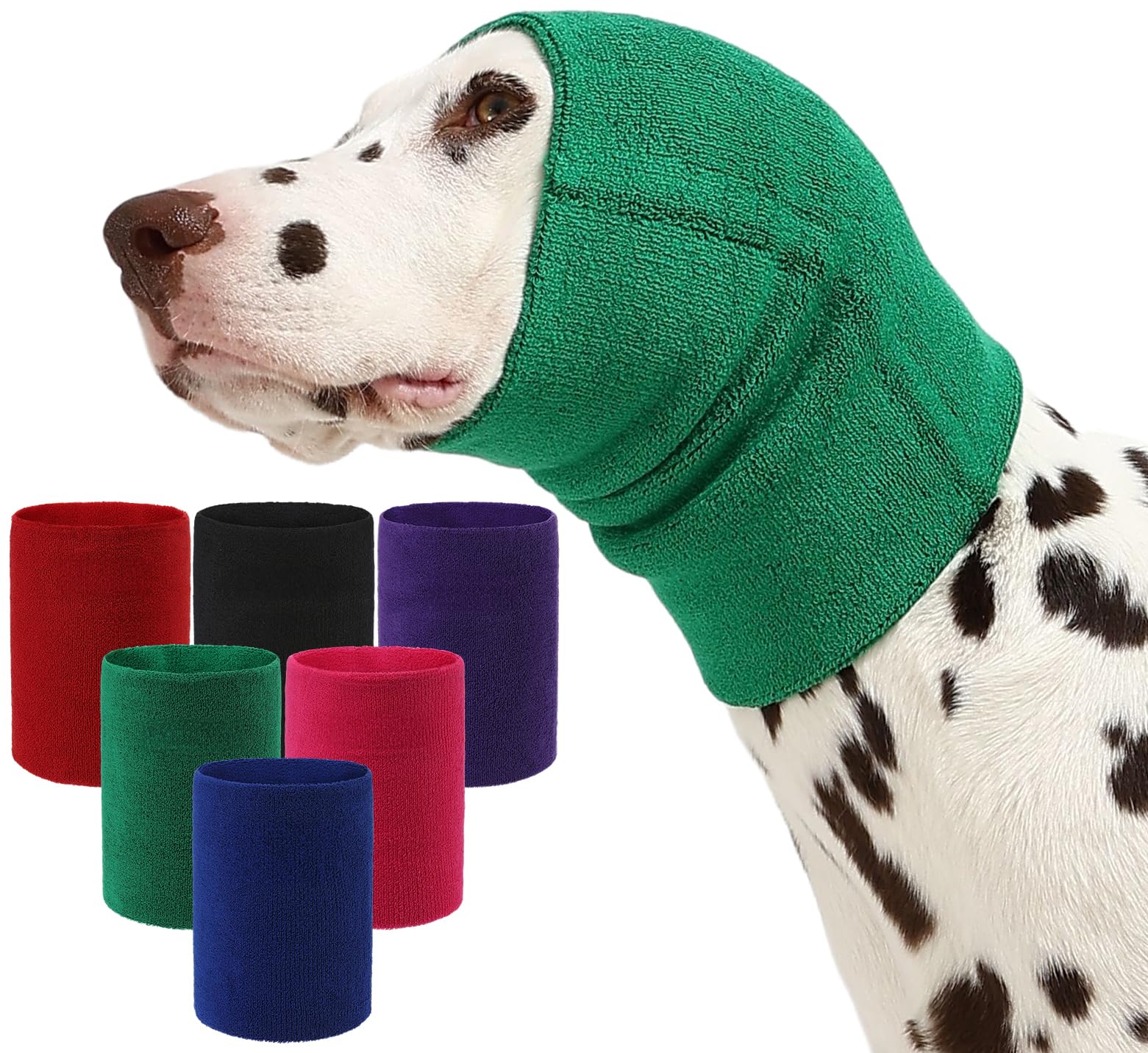 AOOLMOL Dog Calming Hoodie and Ear Muffs