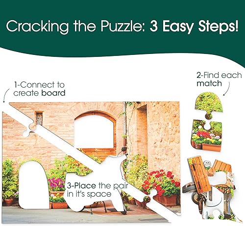 Miniatura 3 de Keeping Busy Rompecabezas de piezas grandes para personas mayores | Paquete de 3 | Actividades de demencia para personas mayores Juego Resolver en 3