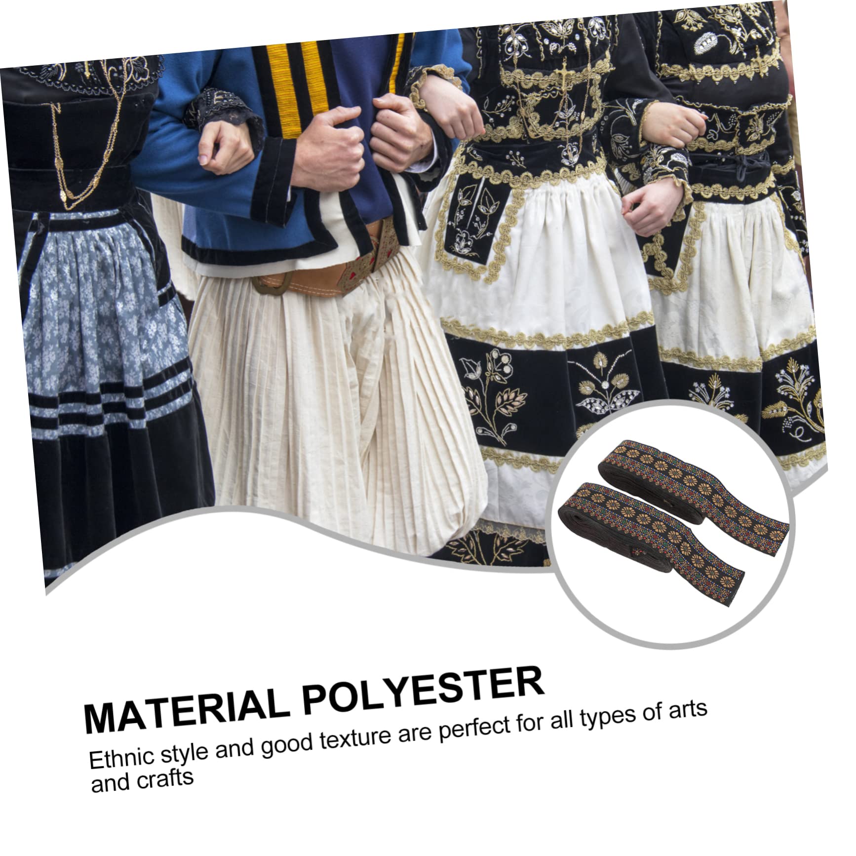 ABOOFAN 6rotoli Multifunzione Per Passamaneria Per e Decorazioni Abbigliamento Per Creativi e Accessori