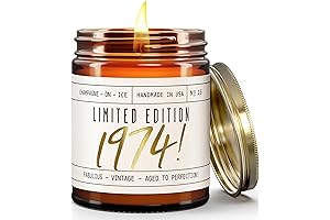 Limited Edition 50th Birthday Soy Candle: Champagne on Ice
