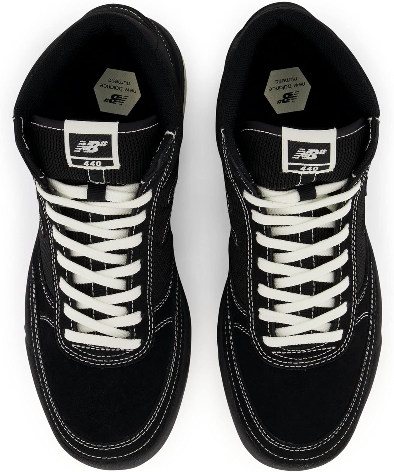 New Balance 440 High Black/White US Men's 8, Women's 9.5 Medium