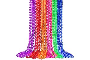 Bucherry Radiant Cluster of Neon Beaded Necklaces