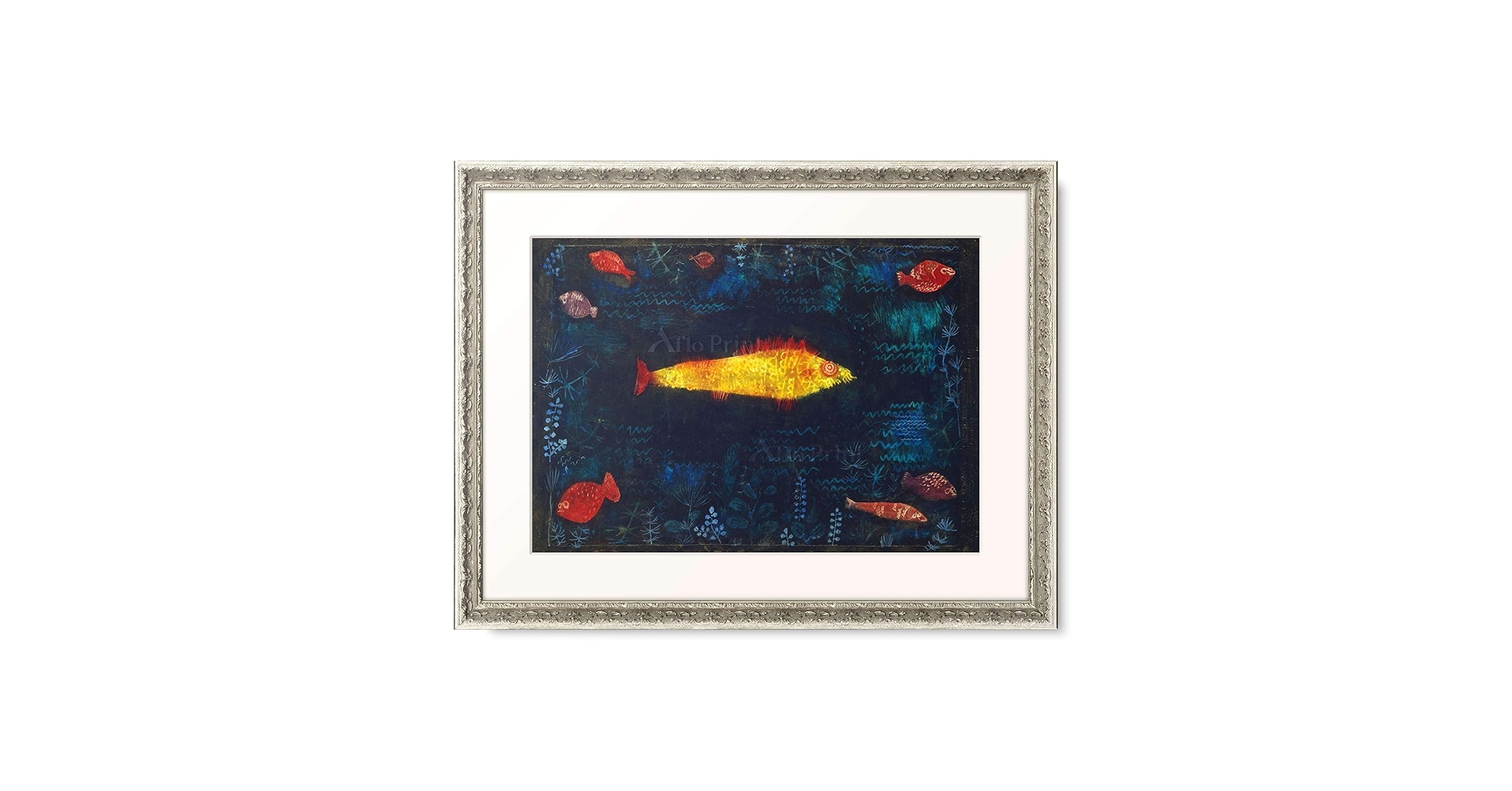 Amazon.co.jp: パウル・クレー Paul Klee 「金色の魚 The Golden