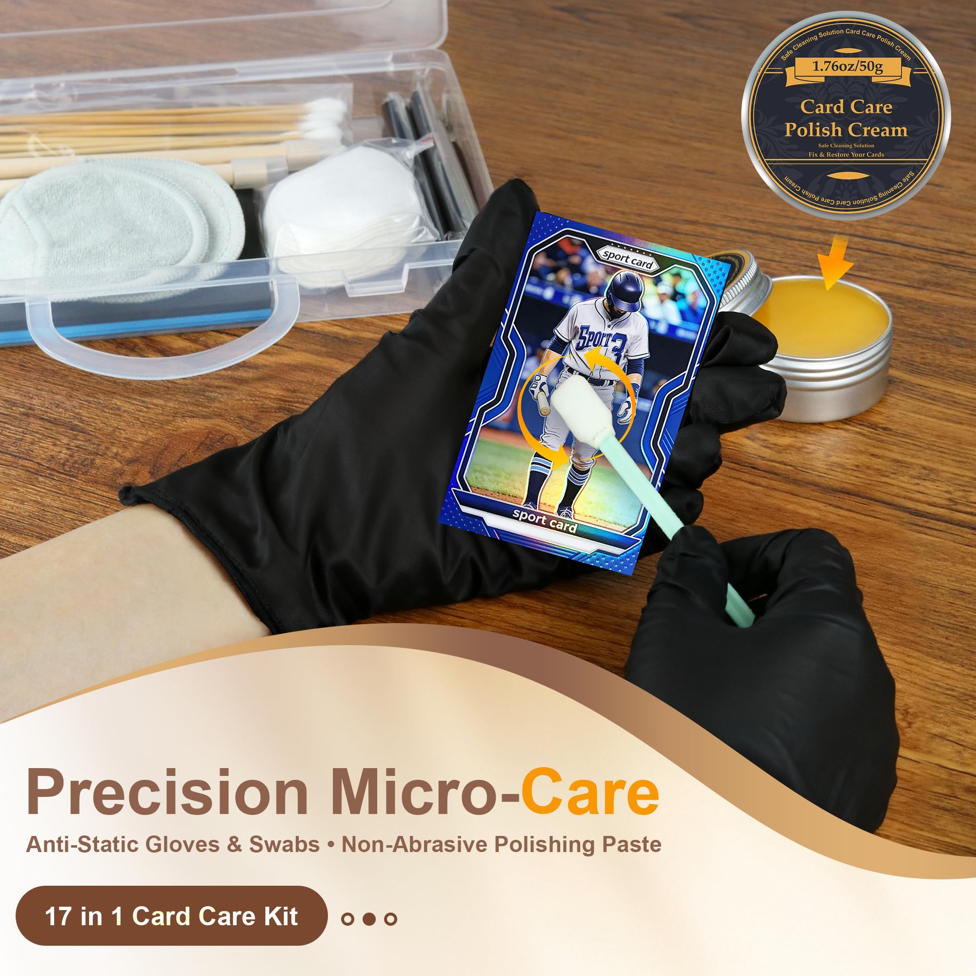’s Card Care スプレー＆ポリッシュ カードメンテナンスキット Amazon.com: 17-in-1 Card Cleaning Kit, Card Care Polishing