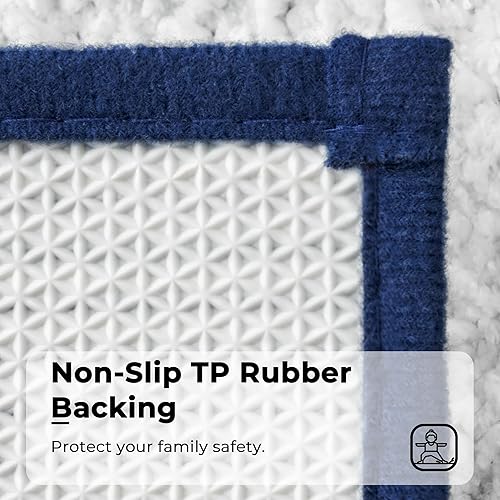 Miniatura 6 de GRANNY SAYS Alfombras de baño de microfibra antideslizantes, lavables, absorbentes de agua, tapetes de baño suaves para suelo de baño y ducha,