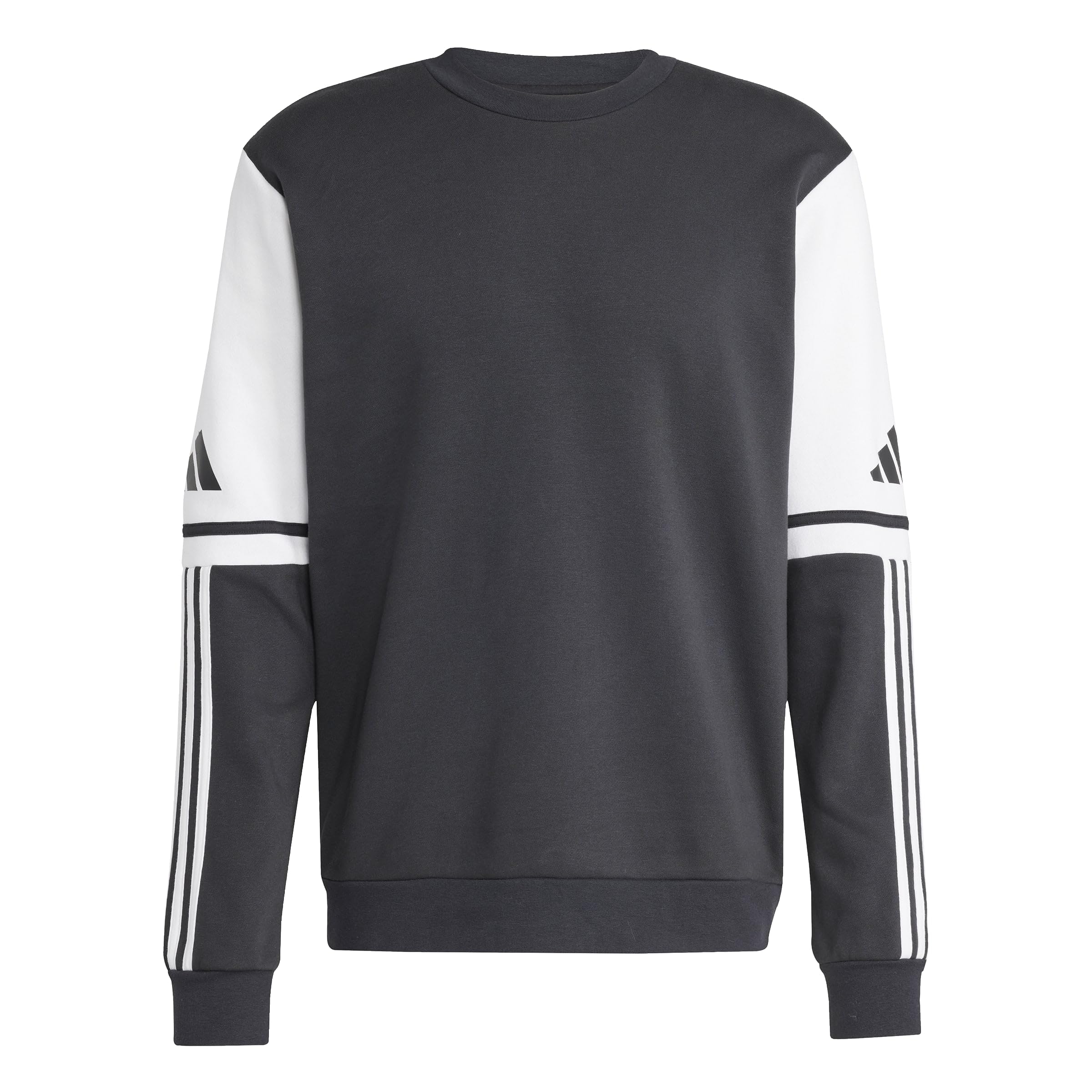 adidas Men's Squadra25 Sweat Crew Sweatshirt, black/white, XS