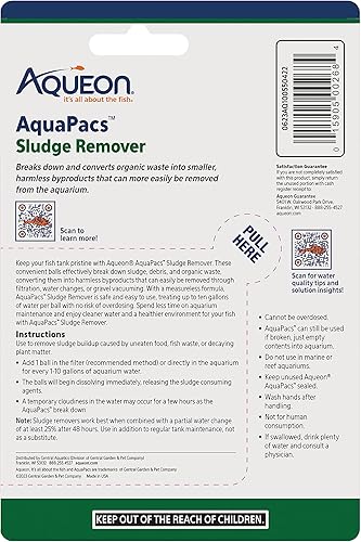 Miniatura 2 de Aqueon AquaPacs - Removedor de lodos (4 unidades, 10 galones)