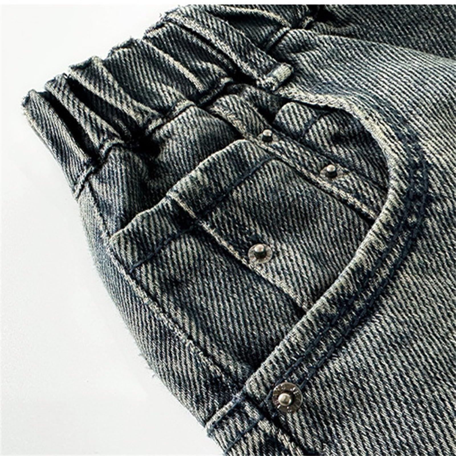 Vaqueros Oversize Niño, Pantalones Vaqueros de Corte Ancho para Niño Moda Urbana Ropa Casual Cómoda Vestimenta Diaria Infantil