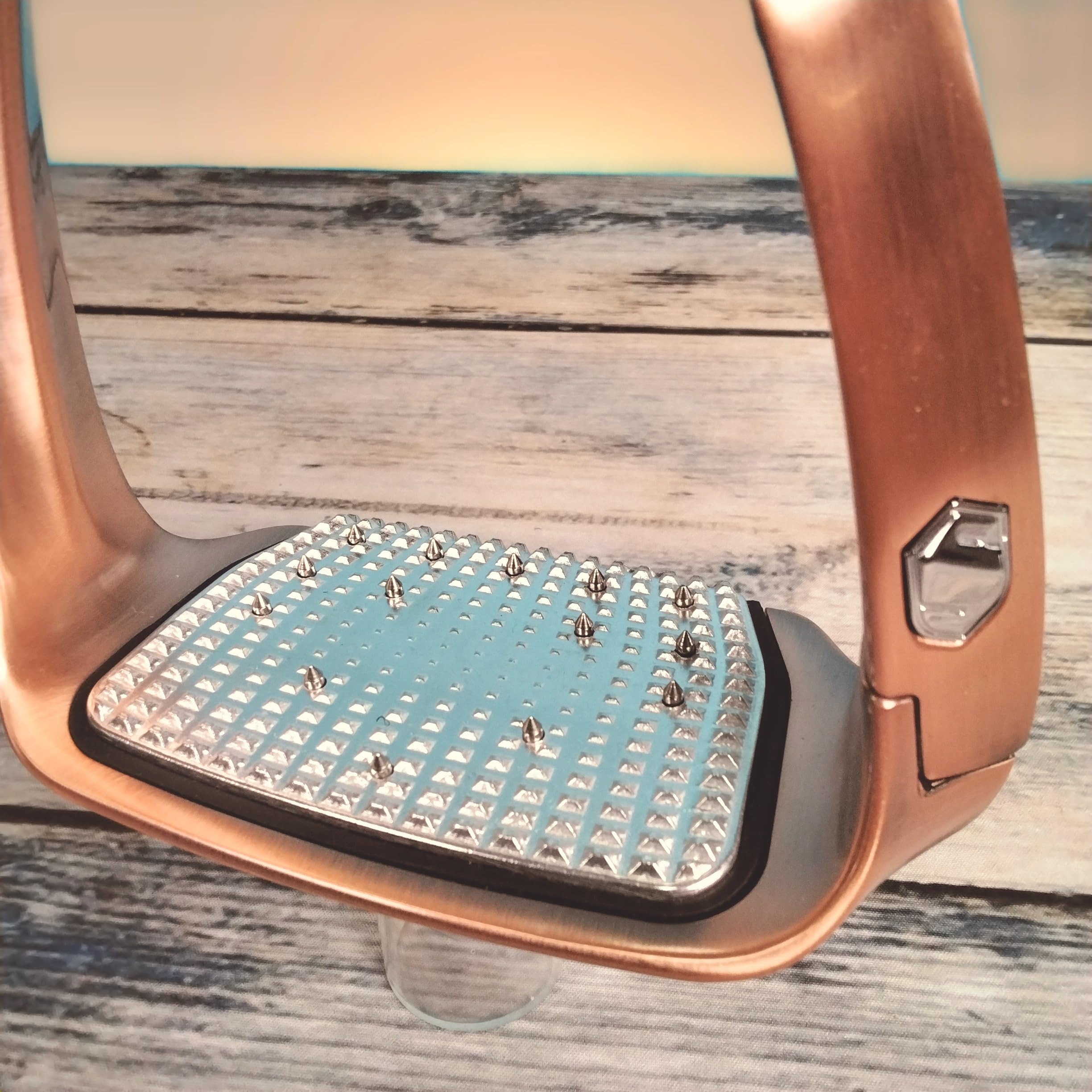 EPONA Samshield Sicherheitssteigbügel Shield'Rup Rosegold Brushed