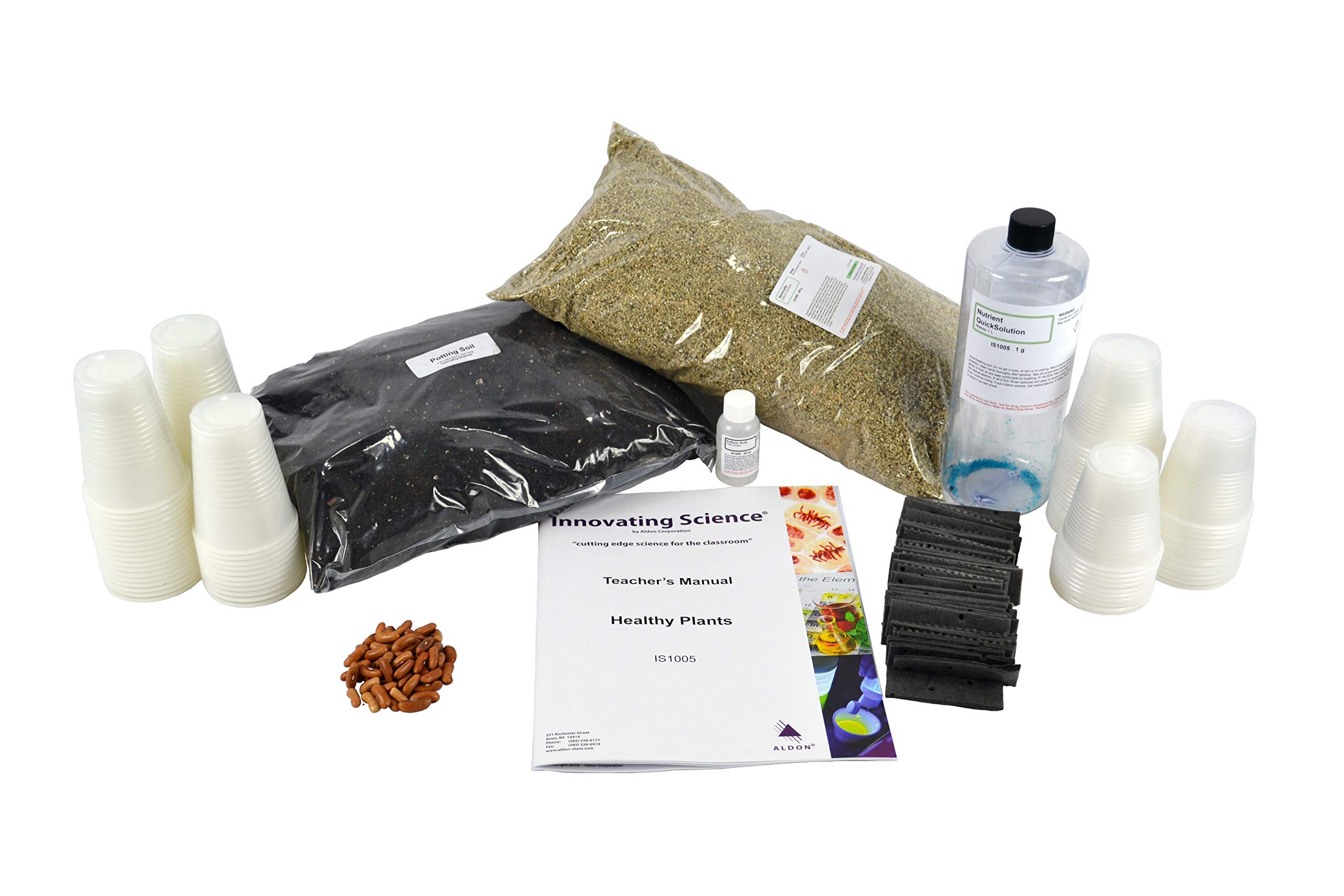 ALDON Innovating Science Healthy Plants Chemistry Kit - Explore The Variables in The Growth & Survival of Plants - Science at Home Series