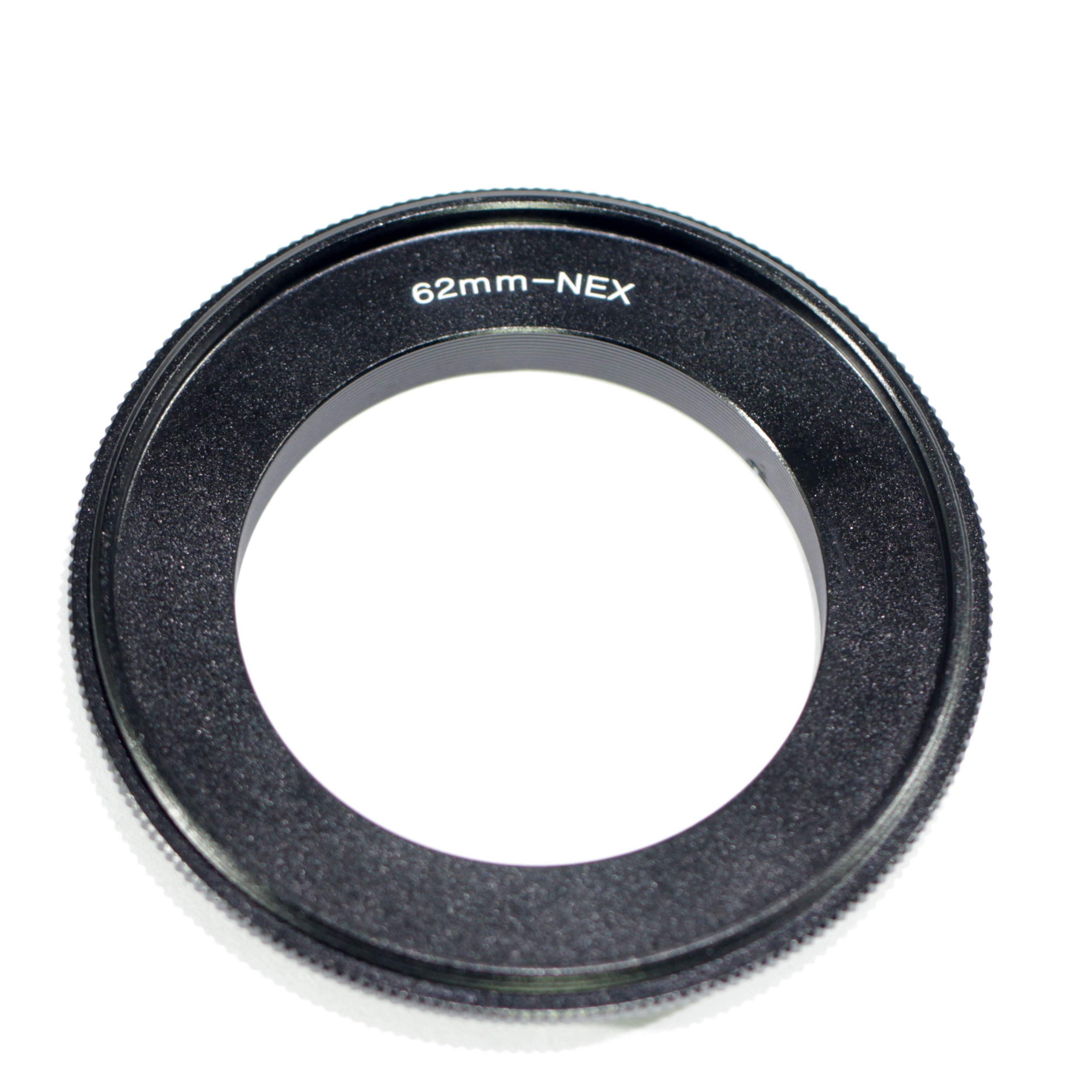 Amazon | Pixco 62mm リバースマクロアダプターリング ソニーEマウント