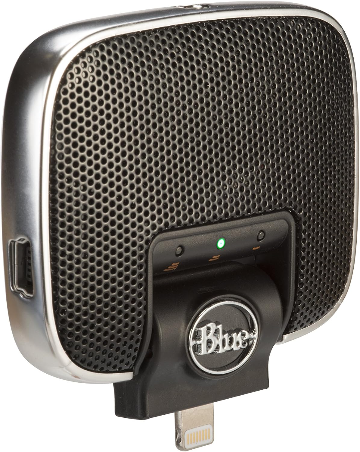 Blue Mikey Digital Lightning Recording Microphone for Apple iPhone 5, 5S, 5C, iPod Touch (5th Gen), iPad (4th Gen) and iPad Mini