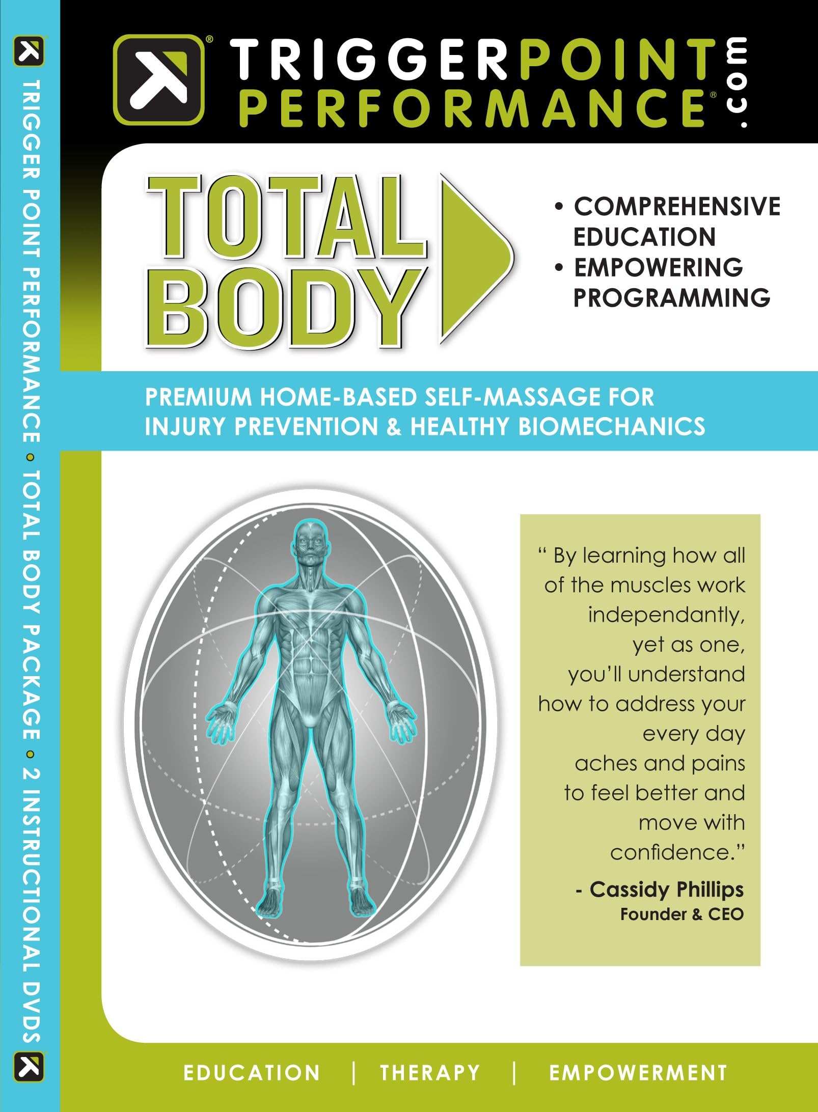Trigger Point Performance Self-Massage Therapy for Total Body Educational DVD