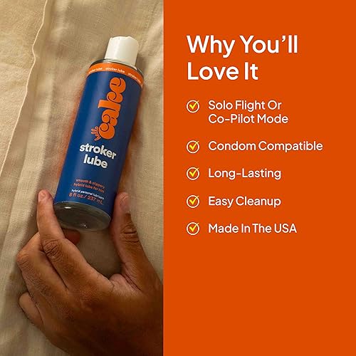 Miniatura 41 de Hello Cake Lubricante anal a base de silicona, suave como la seda, ultra resbaladizo, de larga duración, antiadherente, cómodo deslizamiento