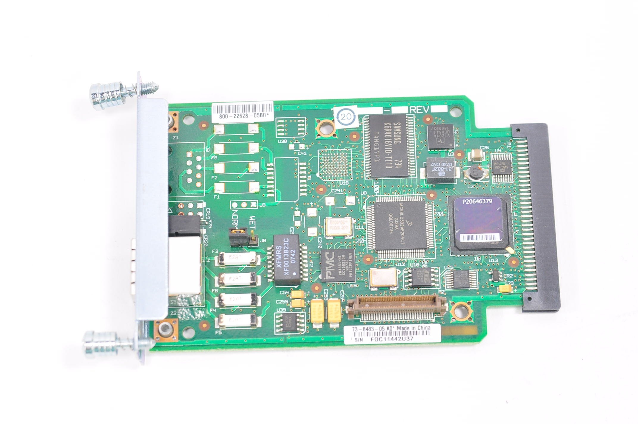 Amazon.com: Cisco VWIC2-1MFT-T1/E1 Multiflex Trunk Voice WAN