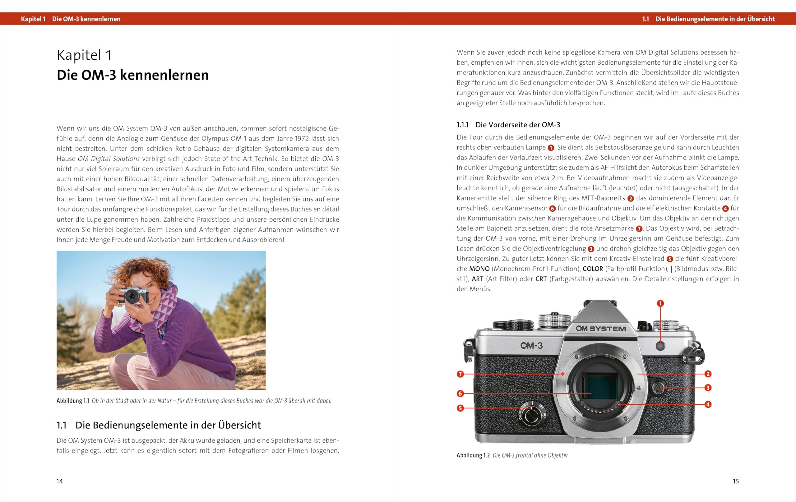 OM System OM-3: Das Handbuch zur Kamera. Praxiswissen und Profitipps zu Ihrer neuen Kamera