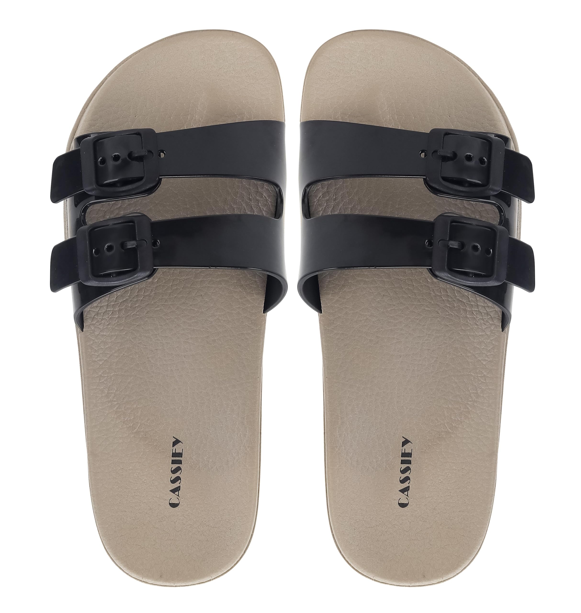 CASSIEY Casual Fashion Slippers Flip Flop slipper fancy Slip on Flats for Womens- Black (B0CRZ6X3Z3) Amazon Price History, Amazon Price Tracker