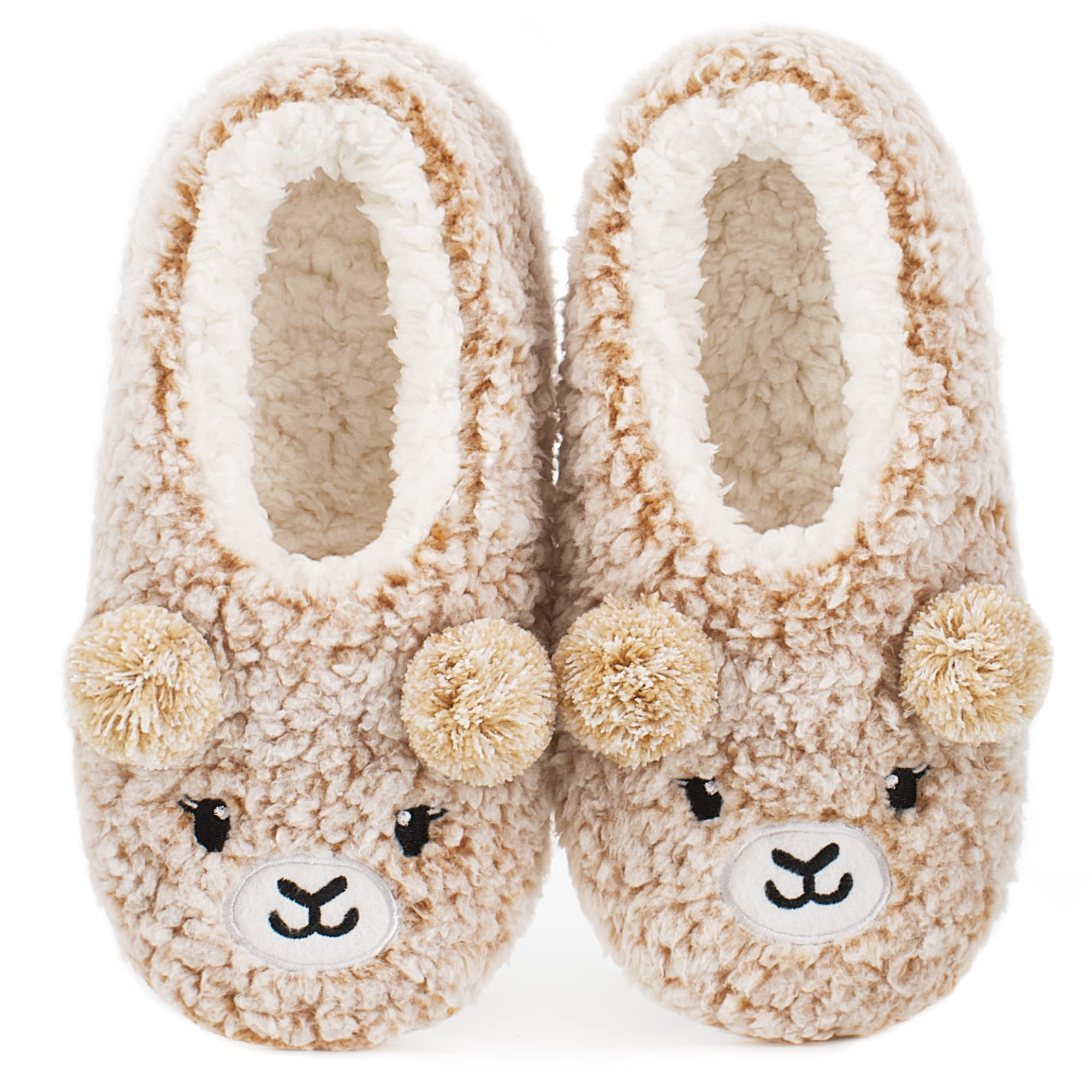 The Metluks Cute Animal Slippers for Women and Kids, Non Slip Slipper Socks