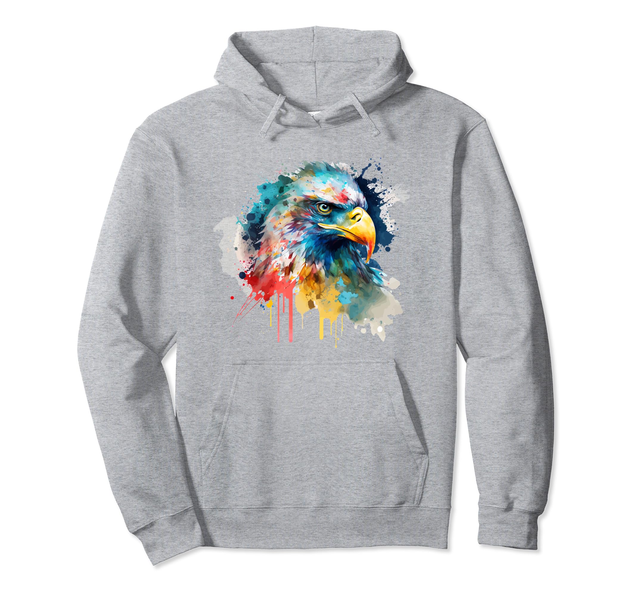 Fish Eagle T-Shirt Seeadler Bald Eagle Artwork Pullover Hoodie