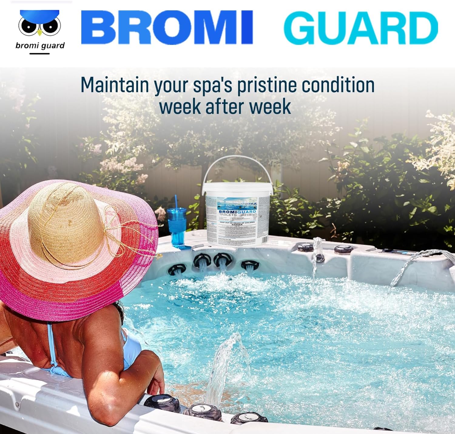 【10 lbs】 1-Inch Bromine Tabs, Chemical Sanitizer for Spas & Hot Tubs, Bromine Chemical Tabs - Image 7