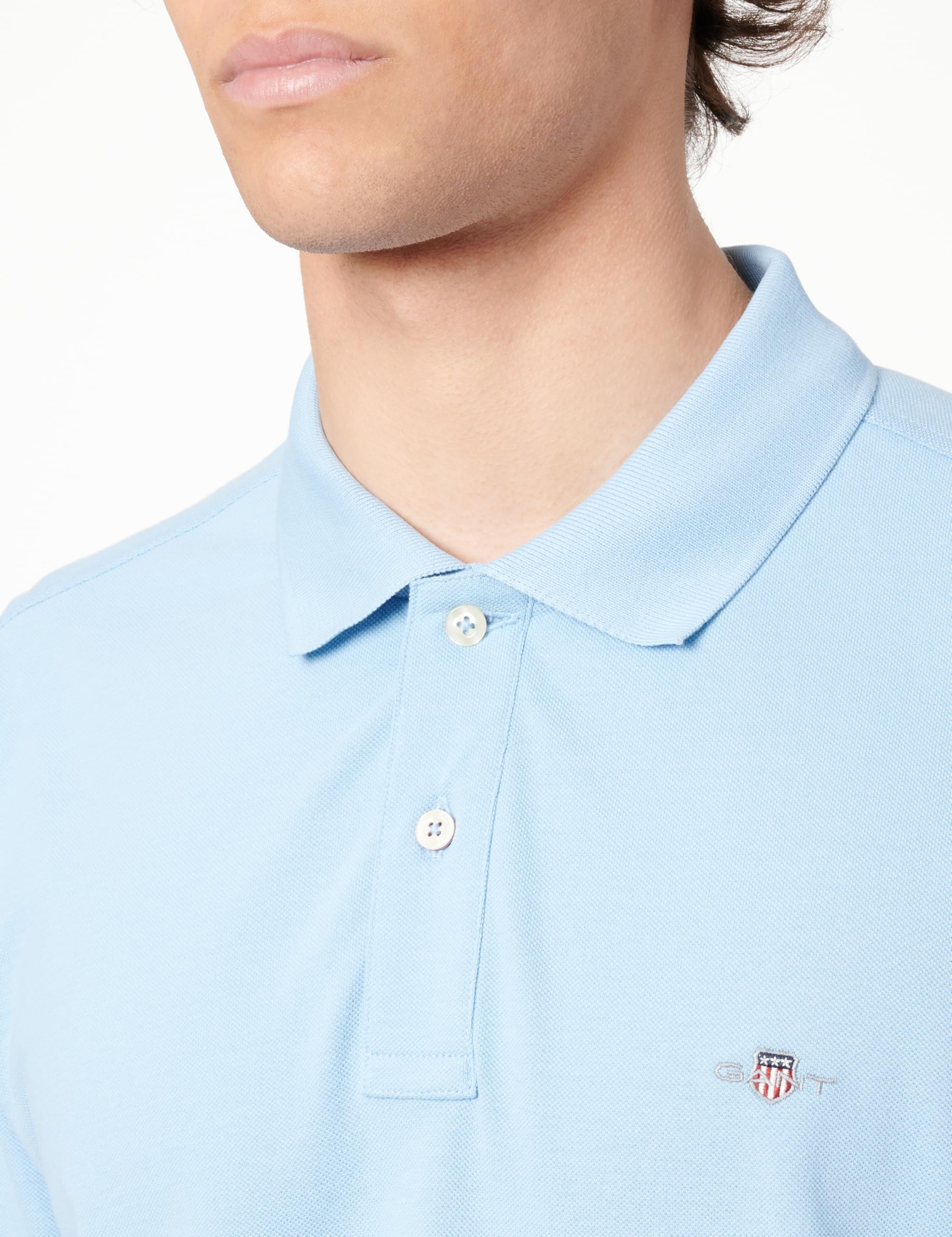 Gant Herren Reg Emb Archive Shield Polohemd – Bild 2