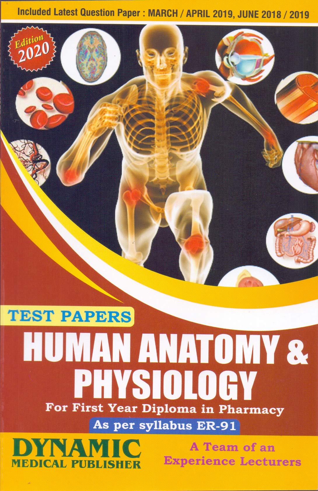 D Pharmacy First Year Test Paper With Solved Answer Human | Desertcart ...