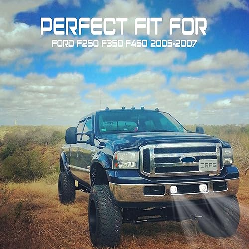 Miniatura 7 de Luz antiniebla LED con luces de circulación diurna, montaje de luz antiniebla para Ford F250 F350 F450 F550 Super Duty 2005 2006 2007 luces