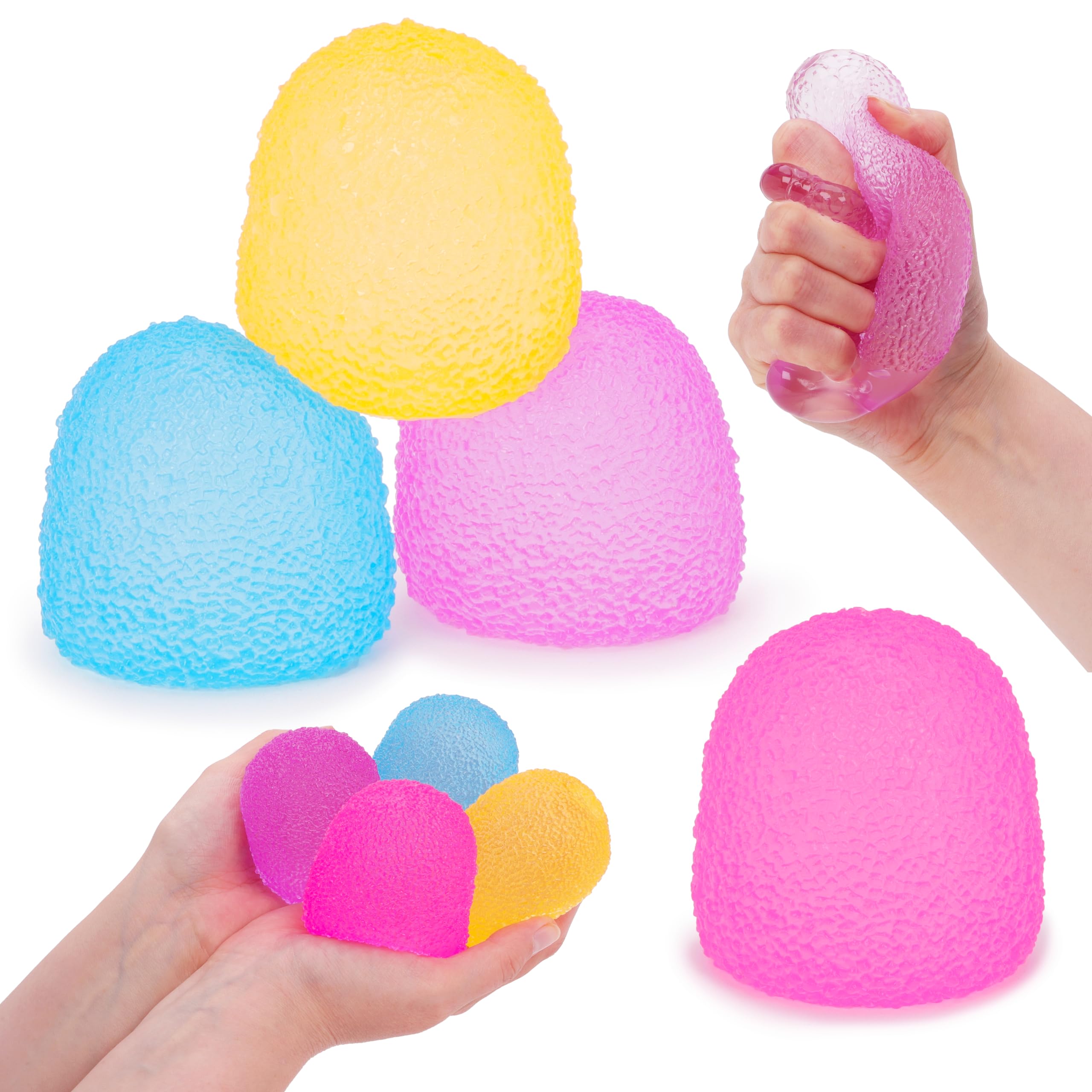 Toyland® Squishy Jelly Drop Squeeze Toy - Slow Rising Sensory Fidget