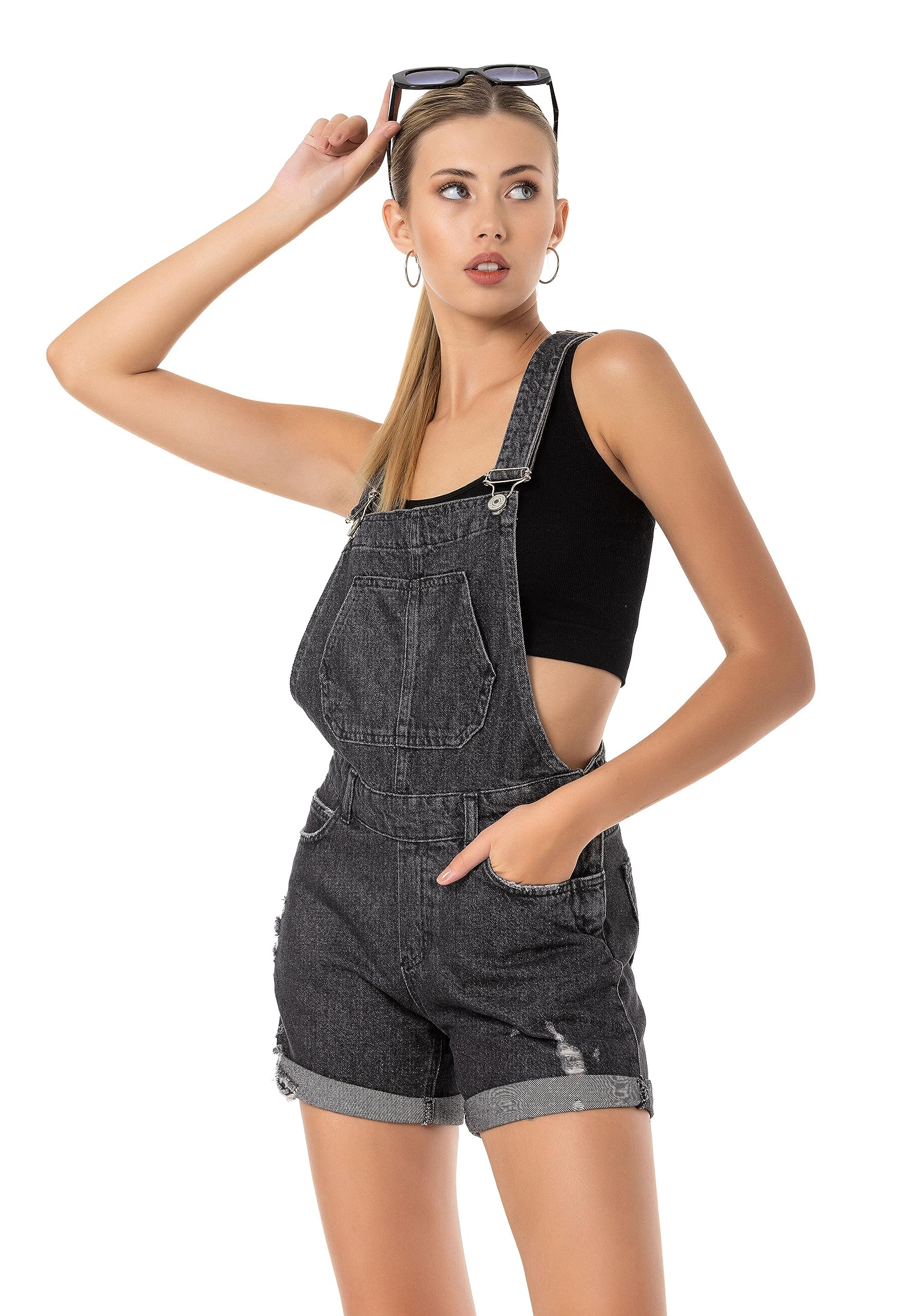 Redbridge Salopette da donna in denim