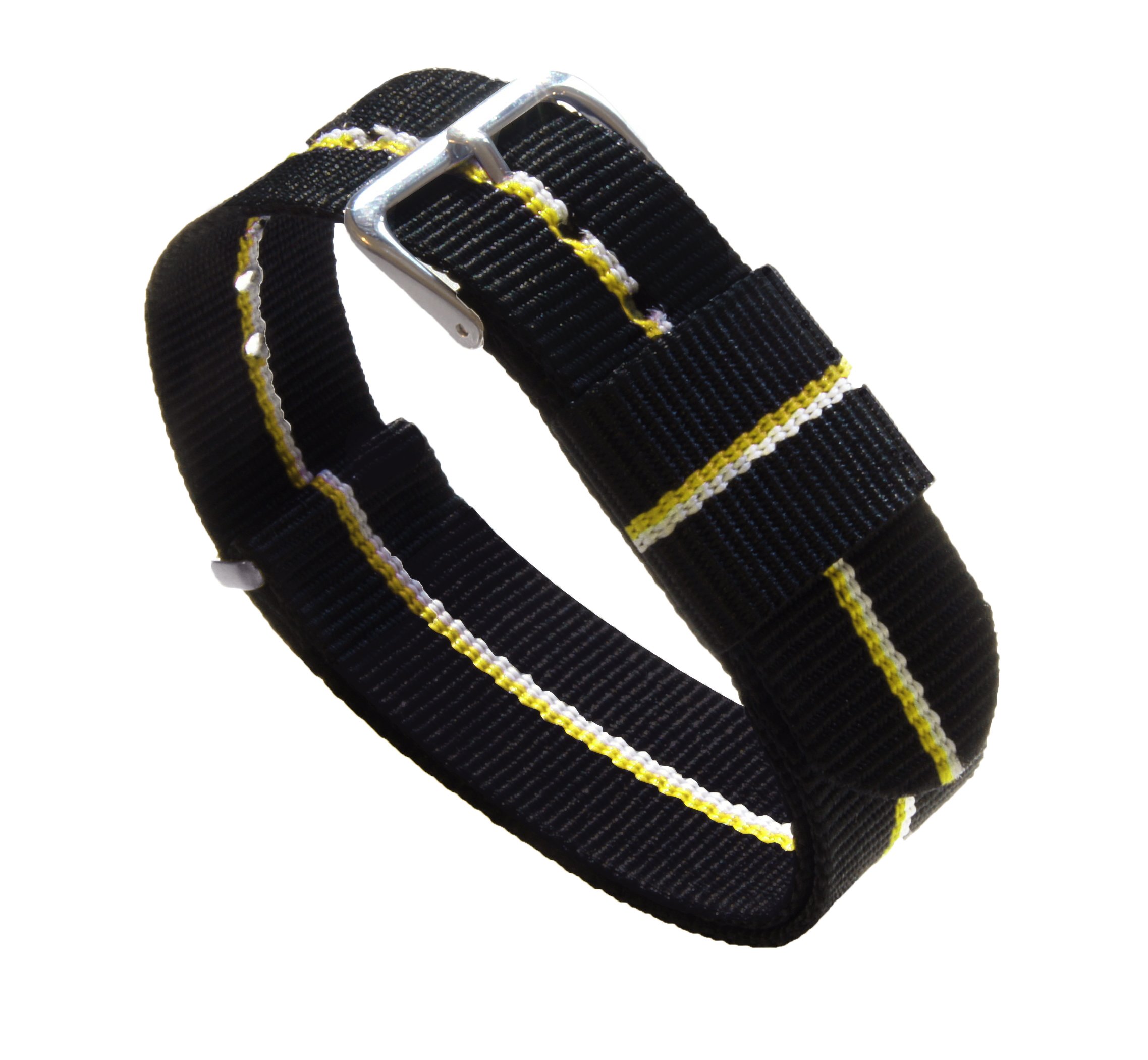 BARTON WATCH BANDS - Ballistic Nylon NATO® Style Straps - Choice of Color, Length & Width (18mm, 20mm, 22mm or 24mm) — view 10
