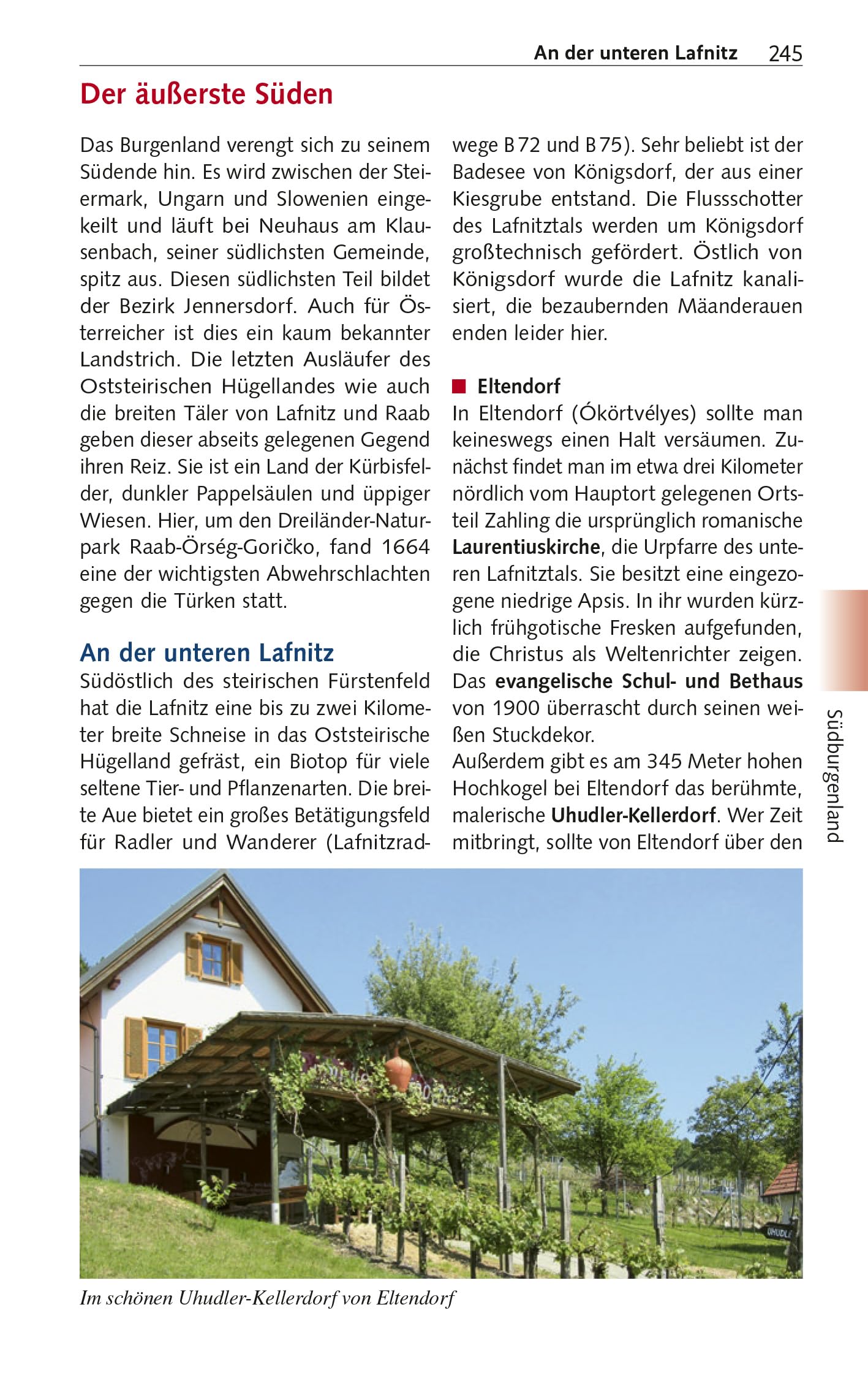 TRESCHER Reiseführer Burgenland: Neusiedler See, Eisenstadt, Lafnitz- und Pinkatal, Leithagebirge, Landseer Berge. Mit Ausflügen nach Sopron, K¿szeg und Szombáthely