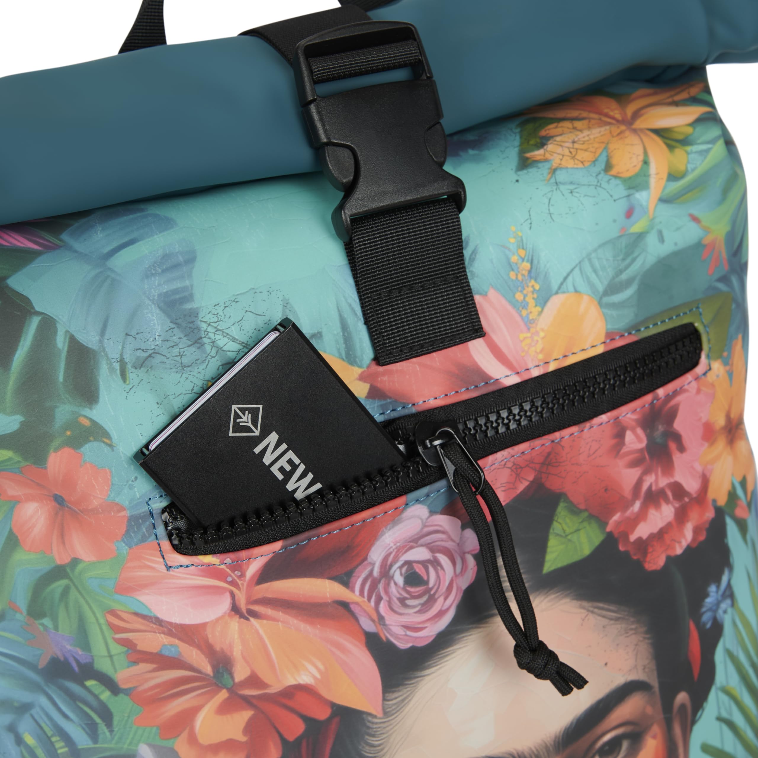 Mart Art New York Flowerhead Rolltop Rucksack 16L