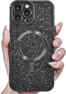 Coque IPhone Magnétique Antichoc - Compatible IPhone 11 à 14 Pro Max - Matériau TPU, Finition Brillante