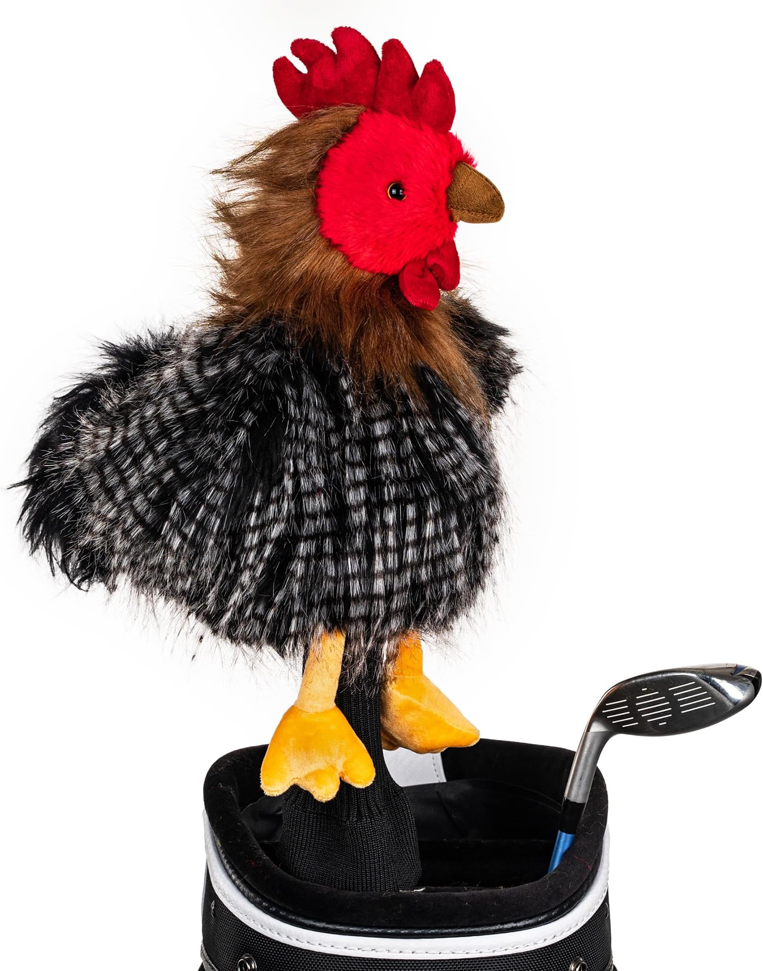 Daphne's Chicken Headcovers, Black/Gray/Red