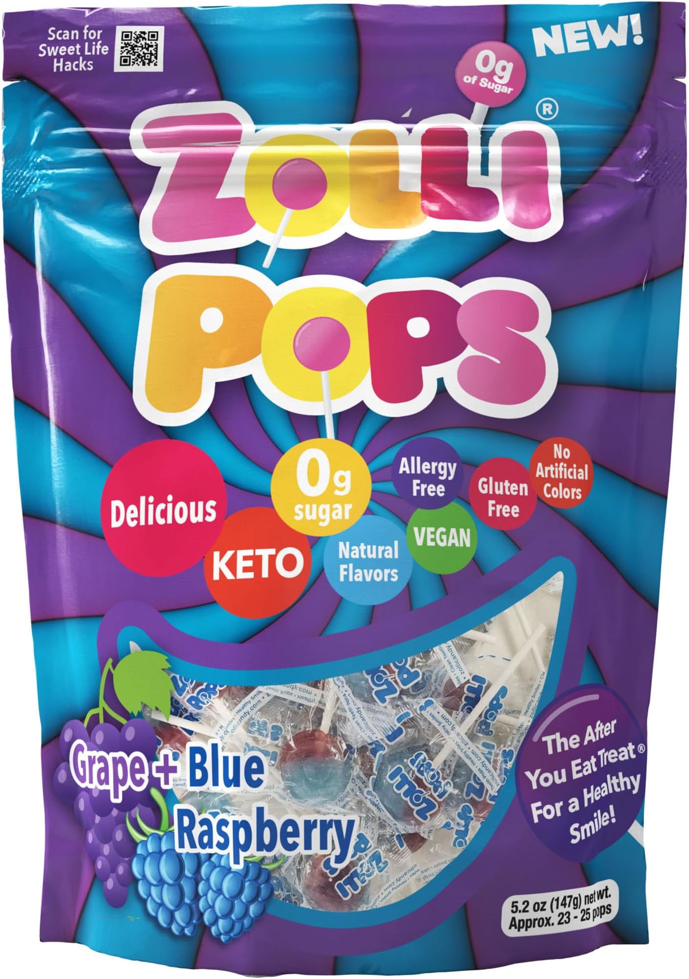 GhosTriseS DUM DUMS Original Mix Lollipops Assorted Flavors, mix fun 16 flavors