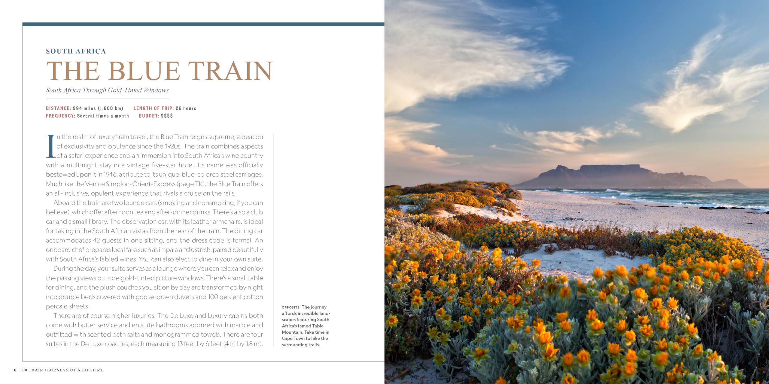 100 Train Journeys of a Lifetime: The World's Ultimate Rides (100 of a Lifetime)