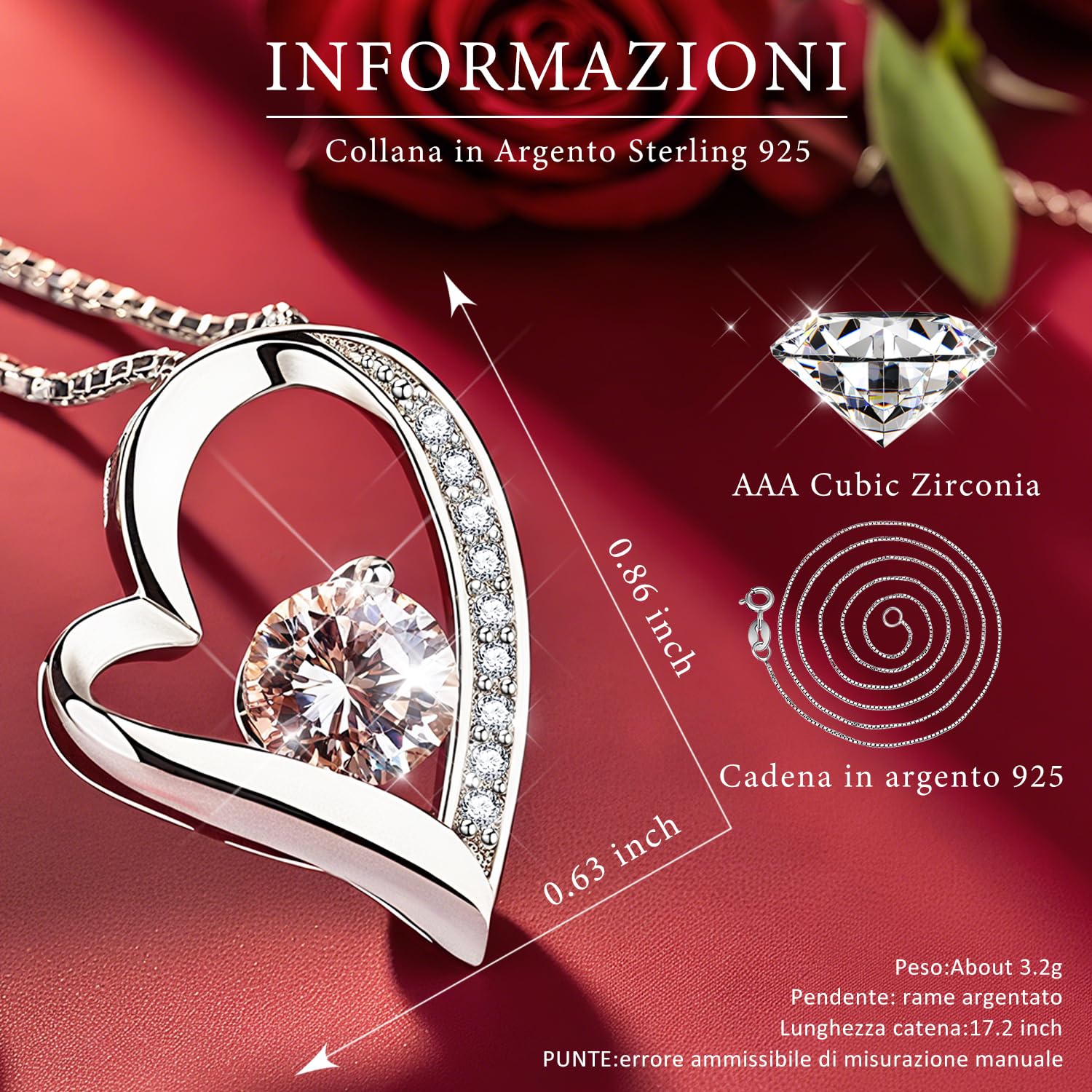 SWEETIME Rosa Stabilizzata Rossa,Romantico Rosa Eterna,Red Fiori Box, Rose Scatola Vera Regalo per Natale,Mamma,San Valentino,Regalo Anniversario per Lei