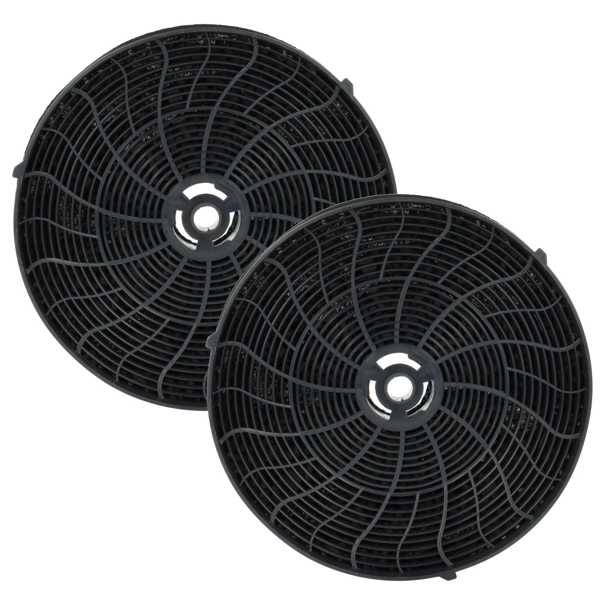 vhbw 2x Activated Carbon Filter compatible with Elica Boxin Advance Dry, Bloom-S, Bloom, Boxin Advance, APLOMB, Boxin Extractor Hood