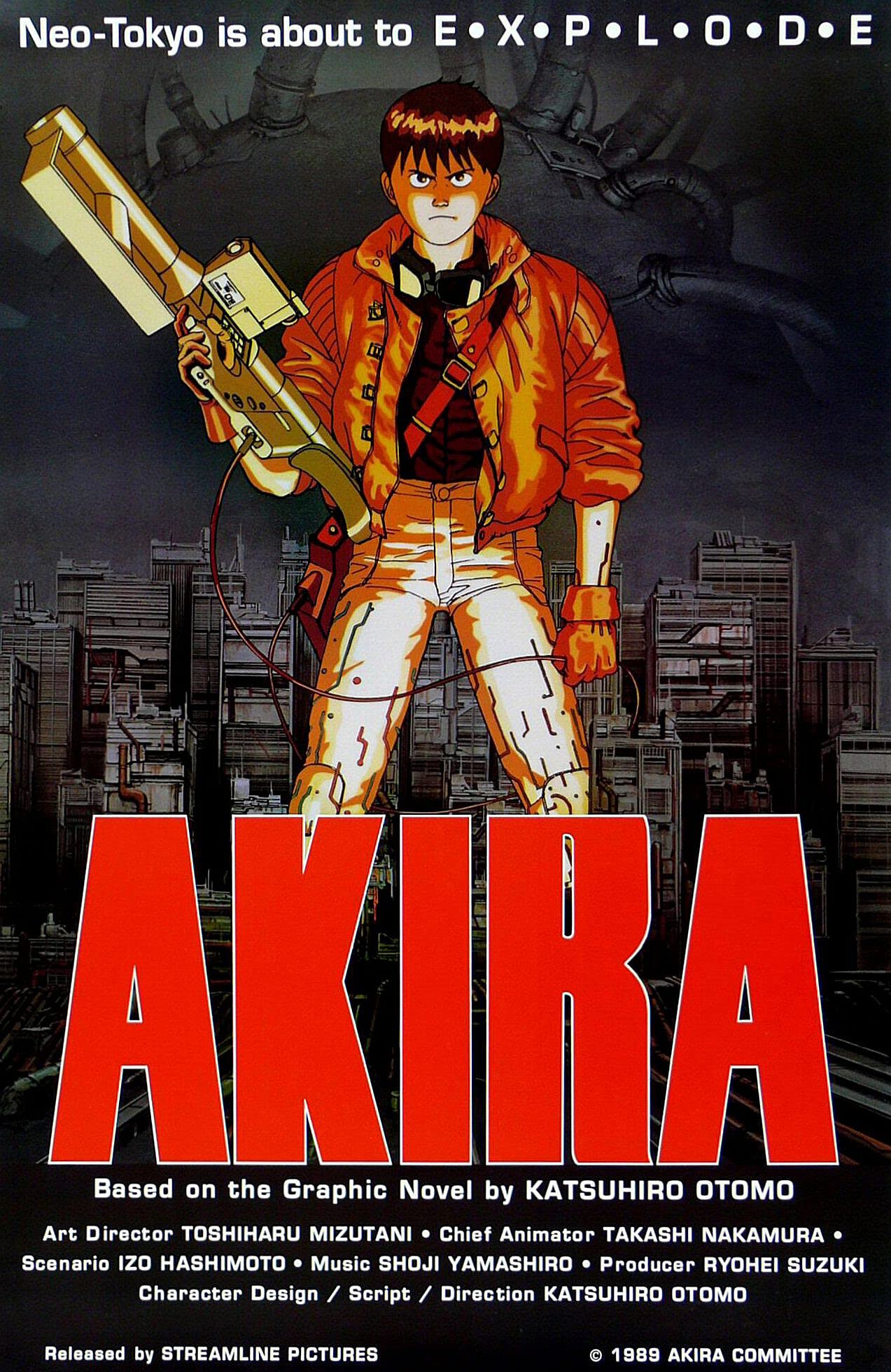 Akira Classic Movie Poster Various Sizes : Amazon.co.uk: Home