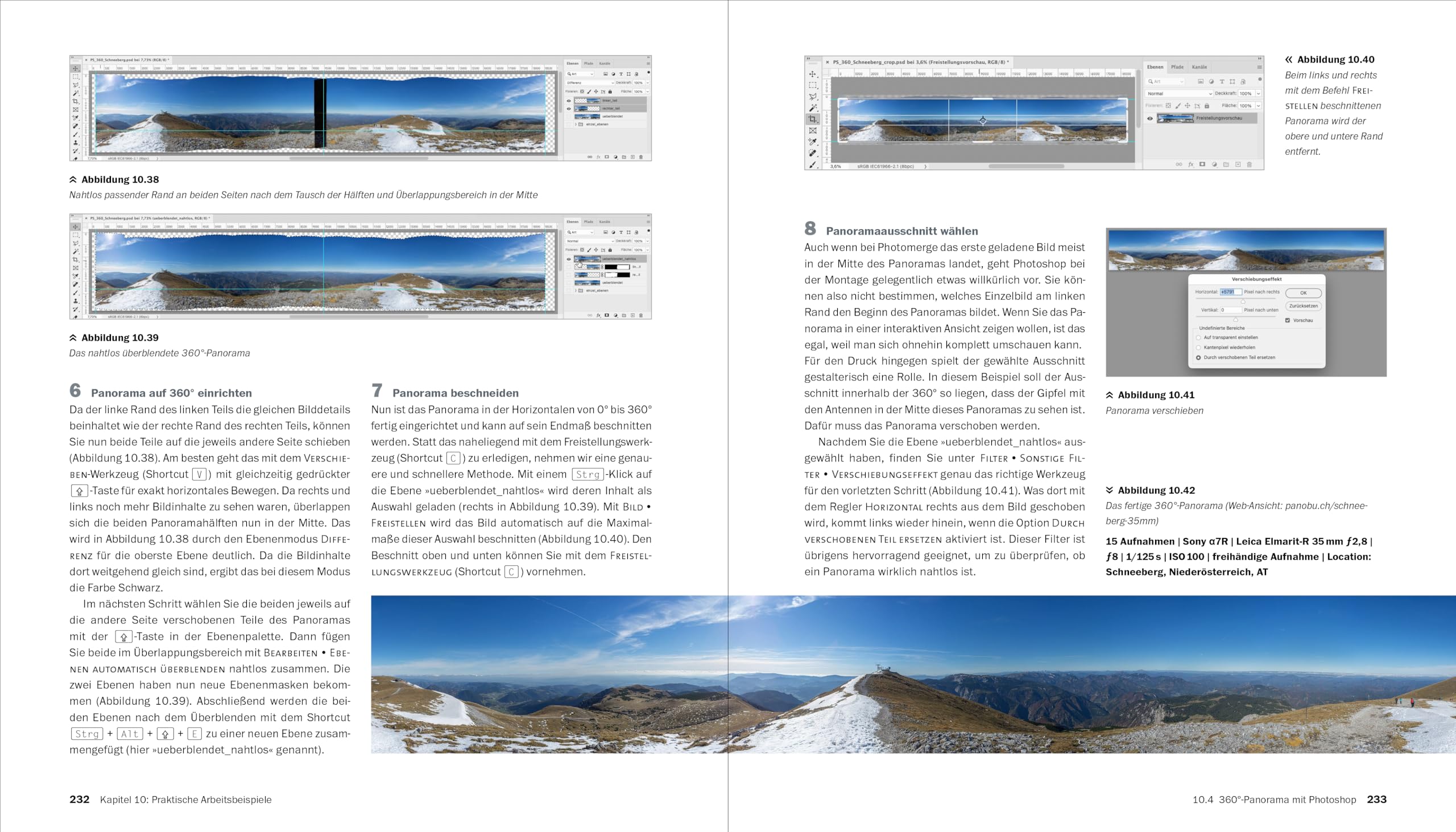 Panoramafotografie: Die große Fotoschule. Für Einsteiger und Profis. Das Standardwerk in neuer Auflage (2023)