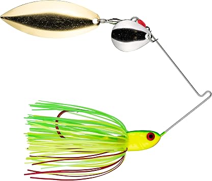 Strike King Bleeding Spinnerbait/Bleeding Fire Tiger, 3/8 oz