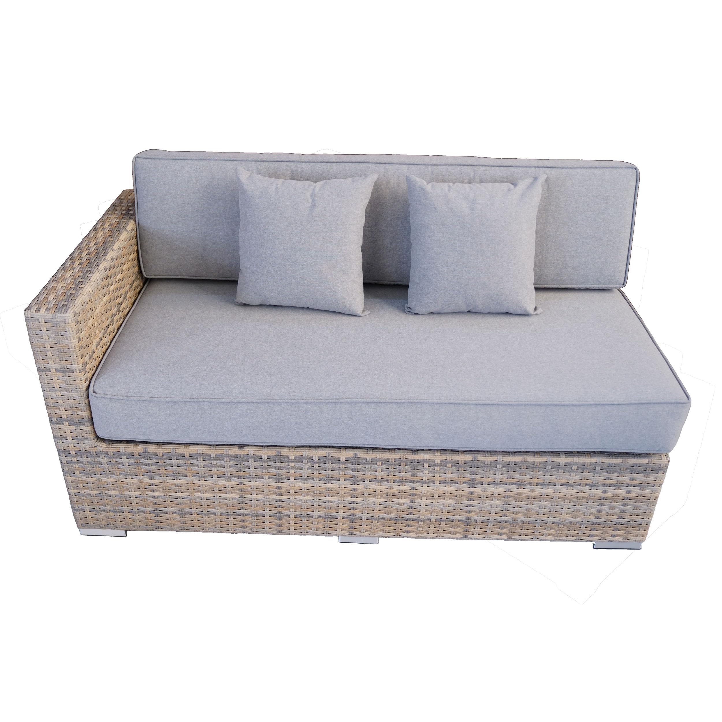 Ragnarök-Möbeldesign PolyRattan Lounge DEUTSCHE Marke - EIGNENE Produktion - 8 Jahre GARANTIE auf UV-Beständigkeit