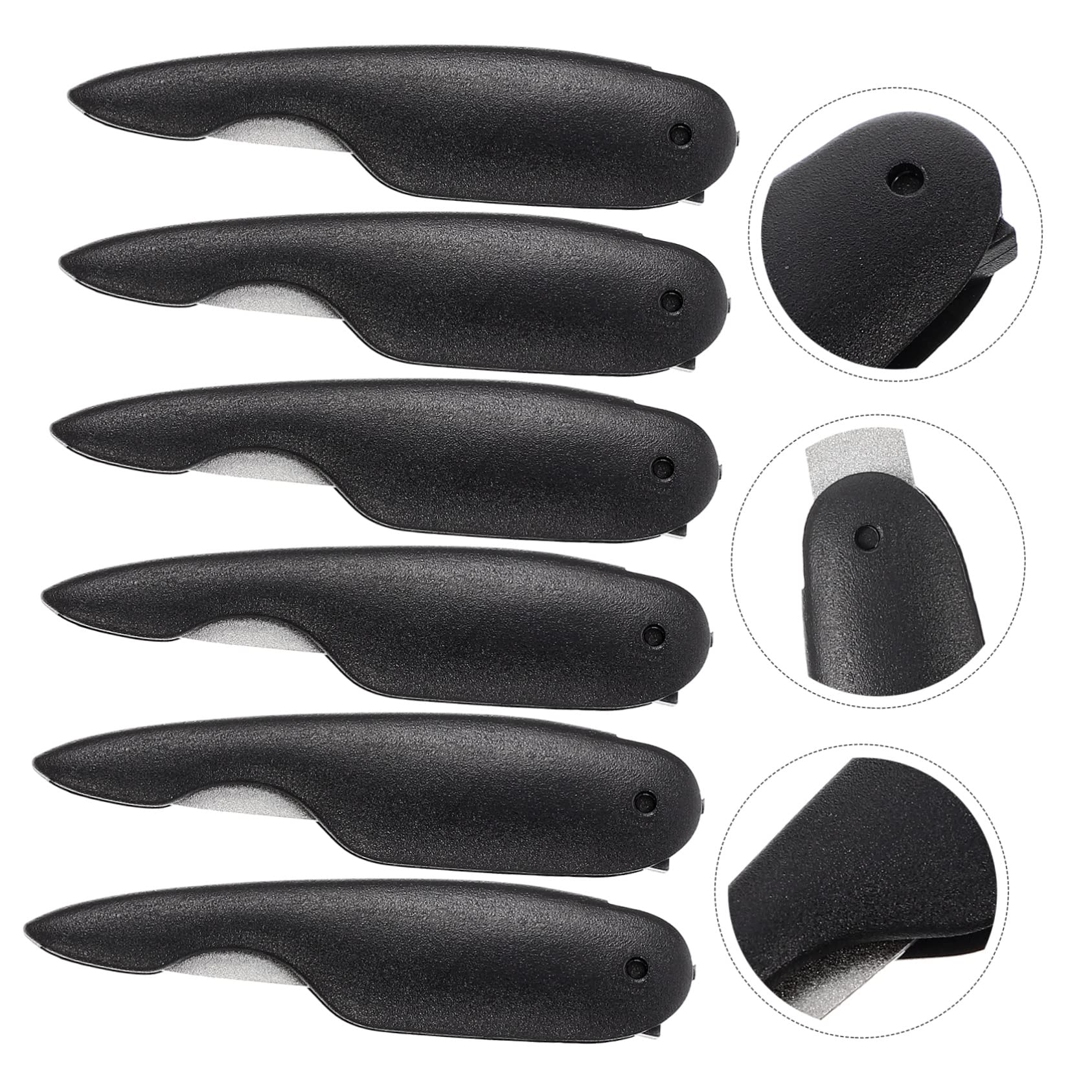 Healeved 24pezzi Limette Per Unghie Piccole e Riutilizzabili Strisce Metallo Per Manicure e Pedicure Utensili Per La Delle Unghie Con Design Elegante e Texture Delicata