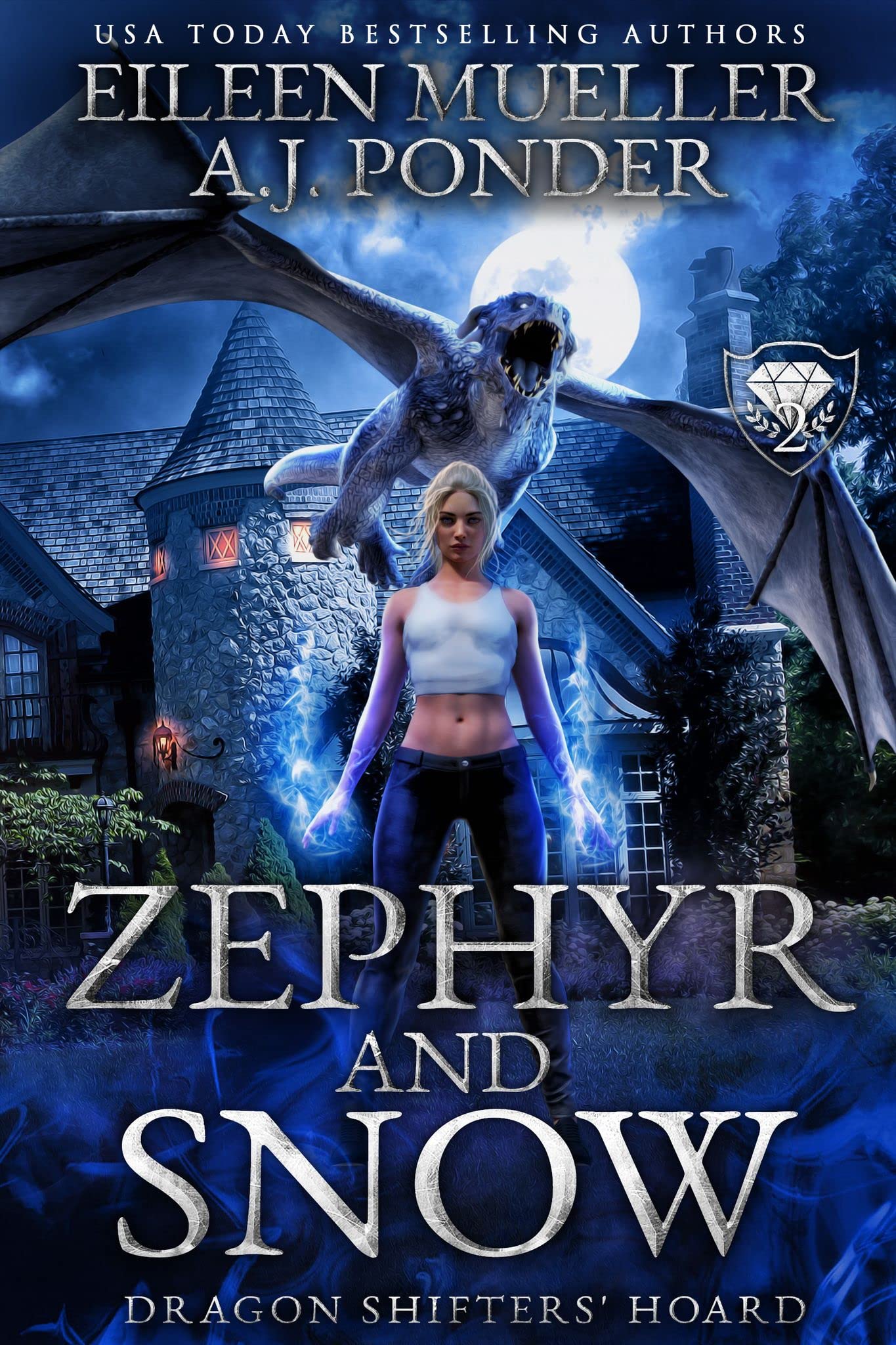 Zephyr and Snow: Dragon Shifters' Hoard book 2 - a paranormal urban fantasy adventure