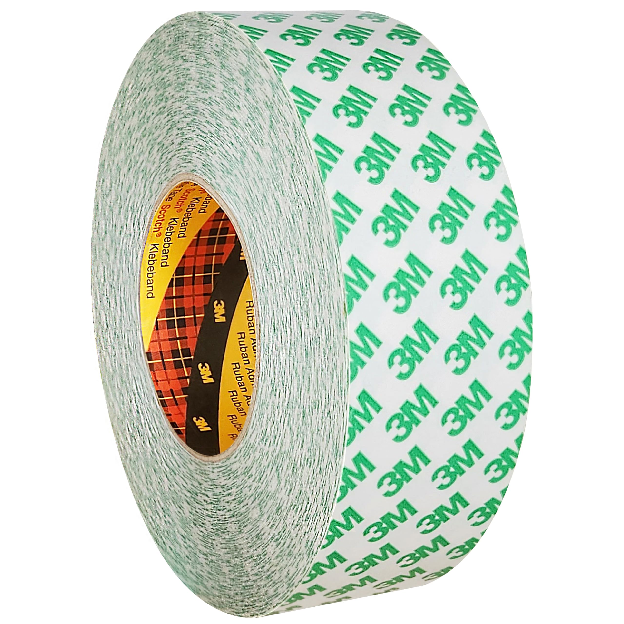 3M 9087 doppelseitiges PVC-Klebeband, weiß, 50 mm x 50 m