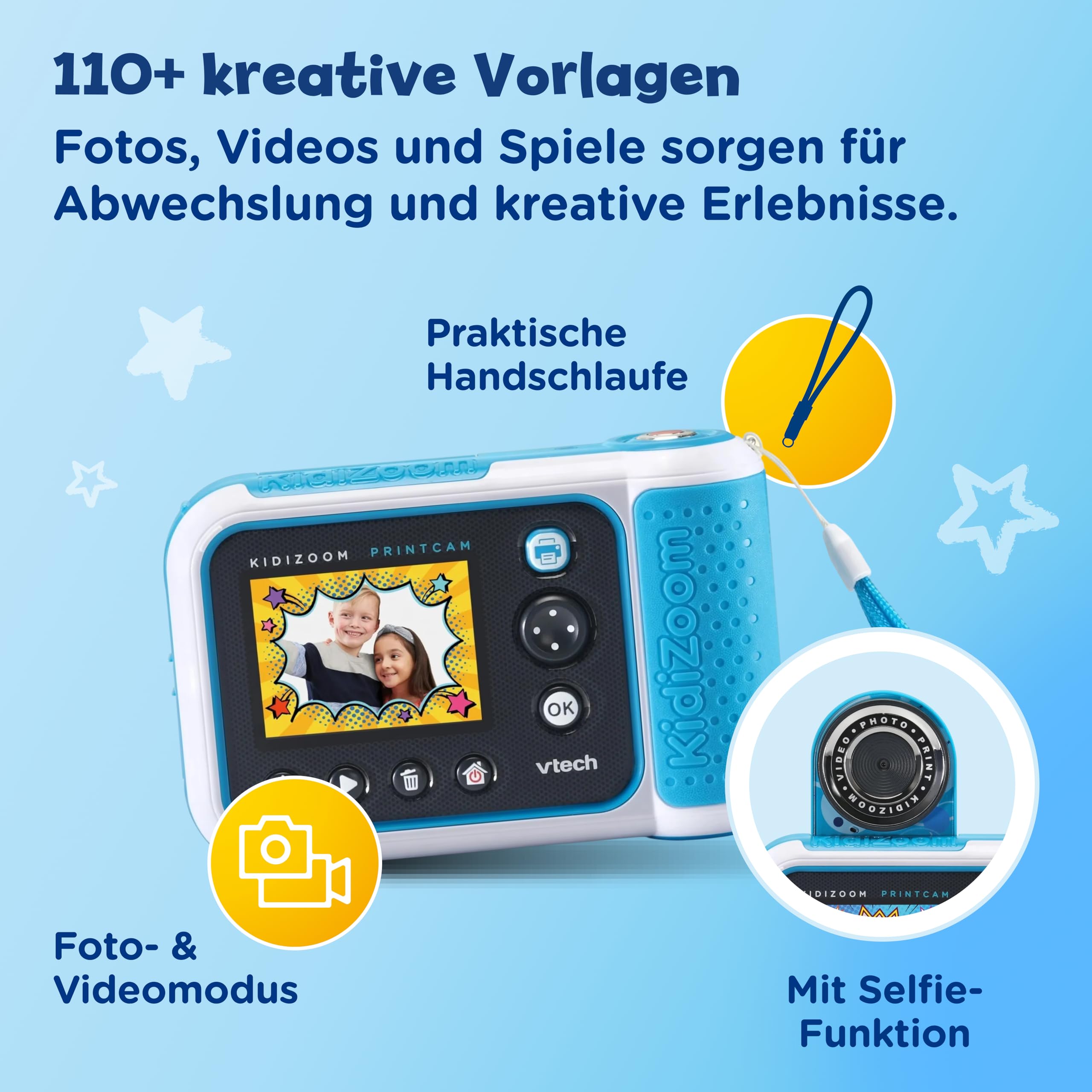 Vtech KidiZoom Print Cam Rose Appareil photo enfant | Soldes 2026 et promos Vtech KidiZoom Print Cam Rose Appareil photo enfant | Soldes 2026 et promos