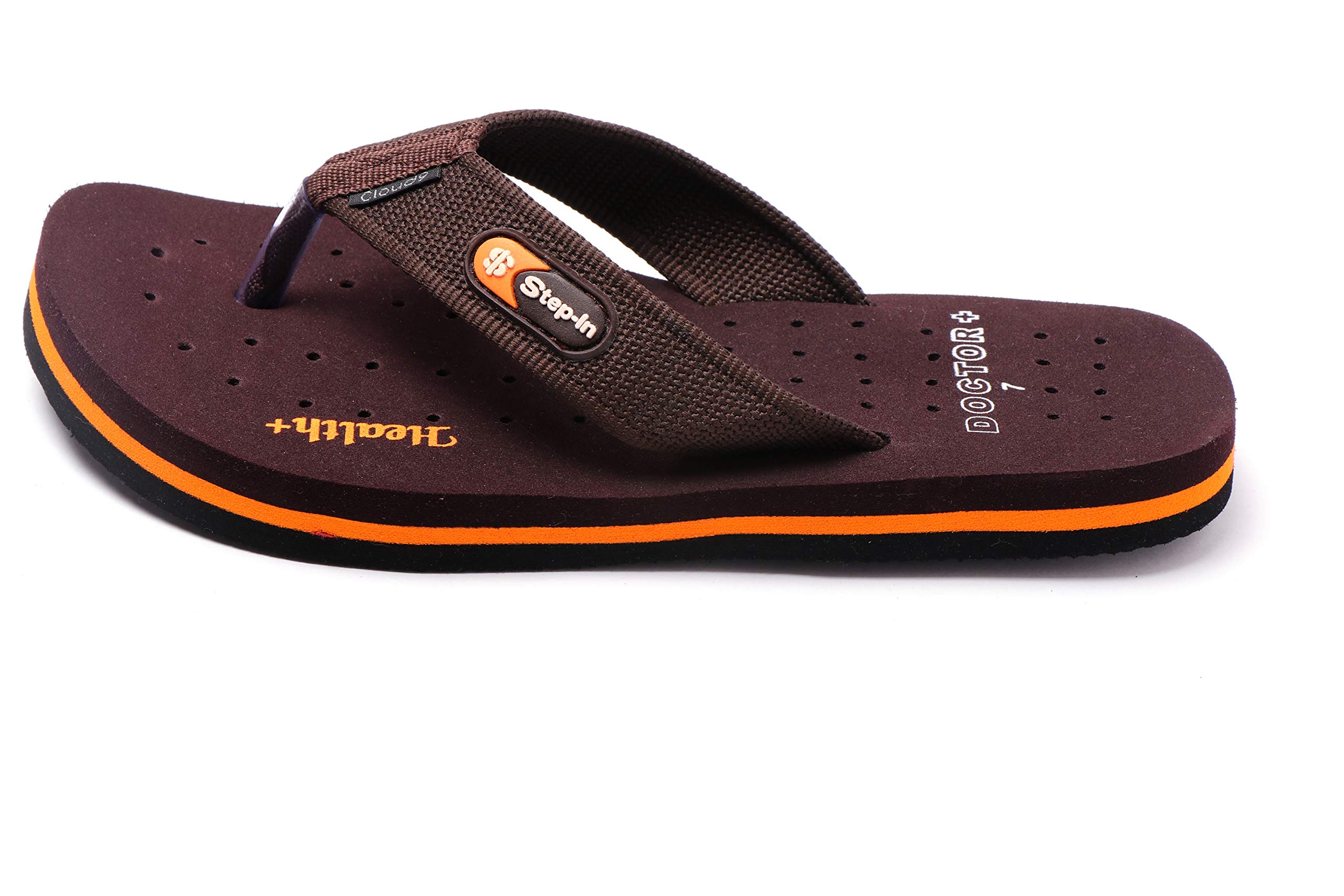 STEP IN Extra Soft Slipper Ortho Care Orthopaedic Comfort Dr.Slipper, Flip-Flop and House Slipper for Mens (B08JKGH19V) Amazon Price History, Amazon Price Tracker